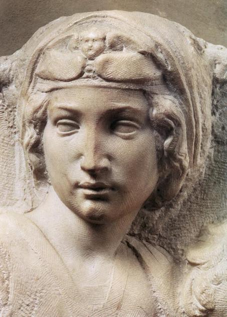 michelangelo-buonarroti-madonna-(tondo-pitti)-detail