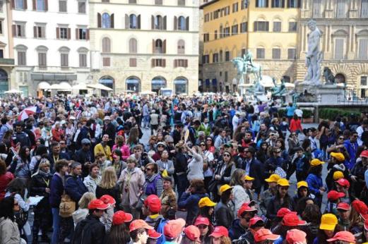1 Maggio: Firenze invasa da turisti
