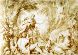 Domenico Piola San giovanni Battista