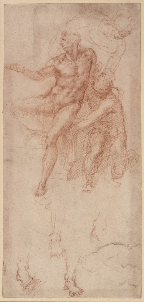 Michelangelo Buonarroti - Studi della figura
