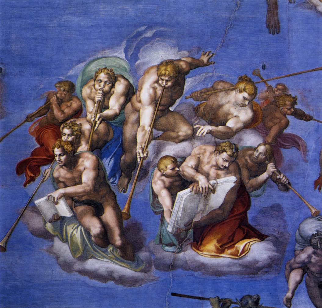 Michelangelo,_Giudizio_Universale_06
