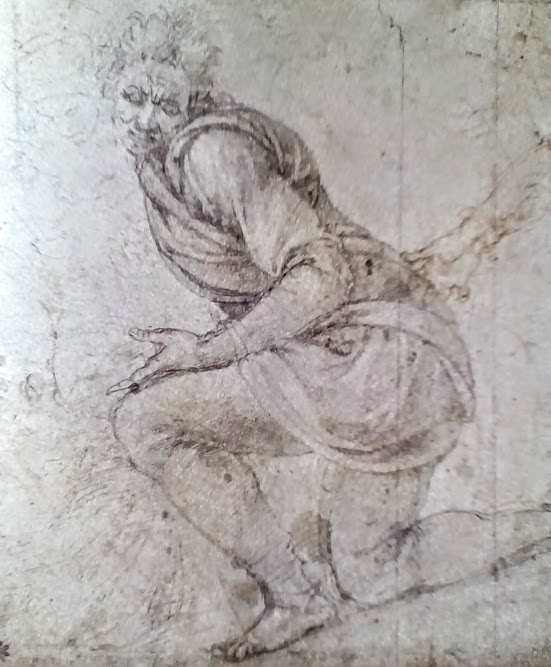 studio figura Pietà Warwick