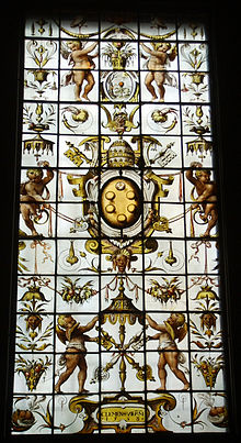 Biblioteca_medicea_laurenziana_vetrata_13_clemente_VII