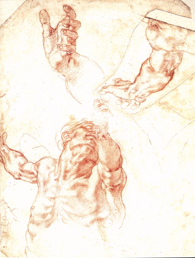 Michelangelo,_Study_for_Haman
