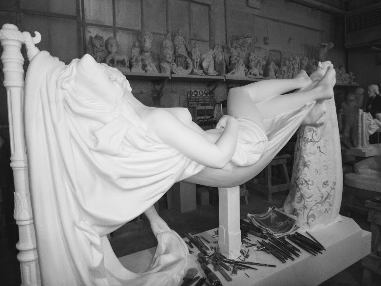 Un invito al laboratorio di scultura di Massimo&nbsp;Galleni