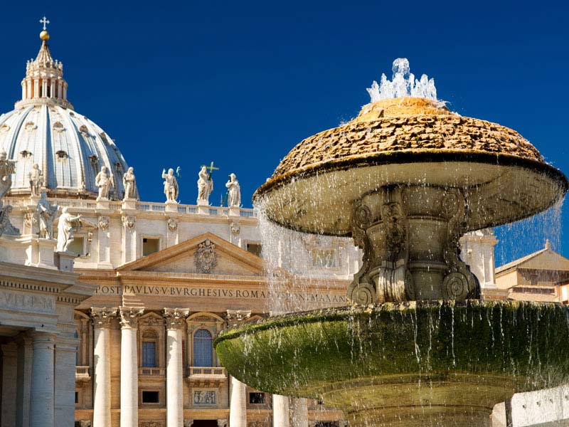 Curiosità sulle fontane gemelle di Piazza San&nbsp;Pietro