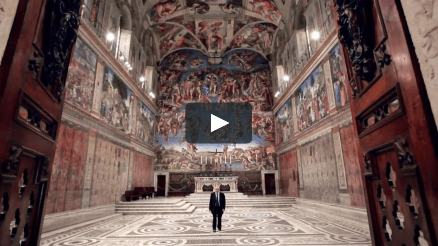 Un video-viaggio nella&nbsp;Sistina