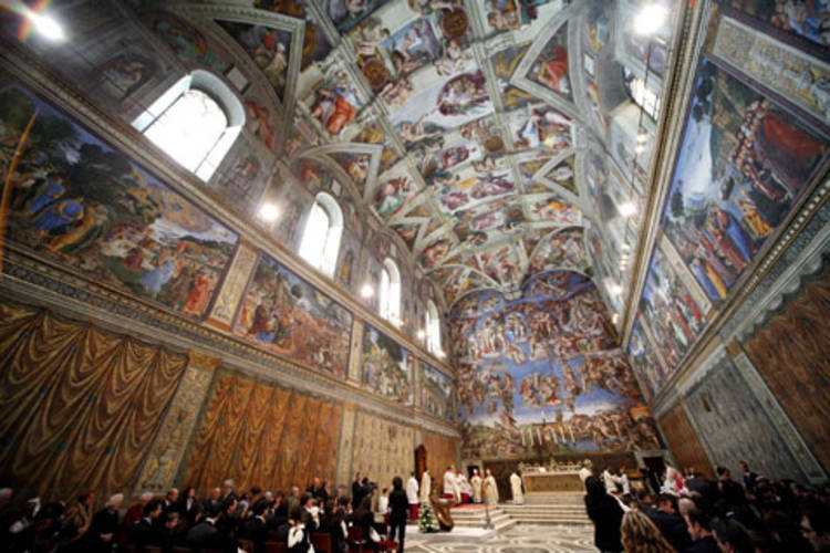 VIDEO: all’interno della Cappella Sistina per il 500 ° anniversario della&nbsp;Volta