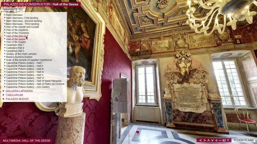 Il tour virtuale dei Musei&nbsp;Capitolini