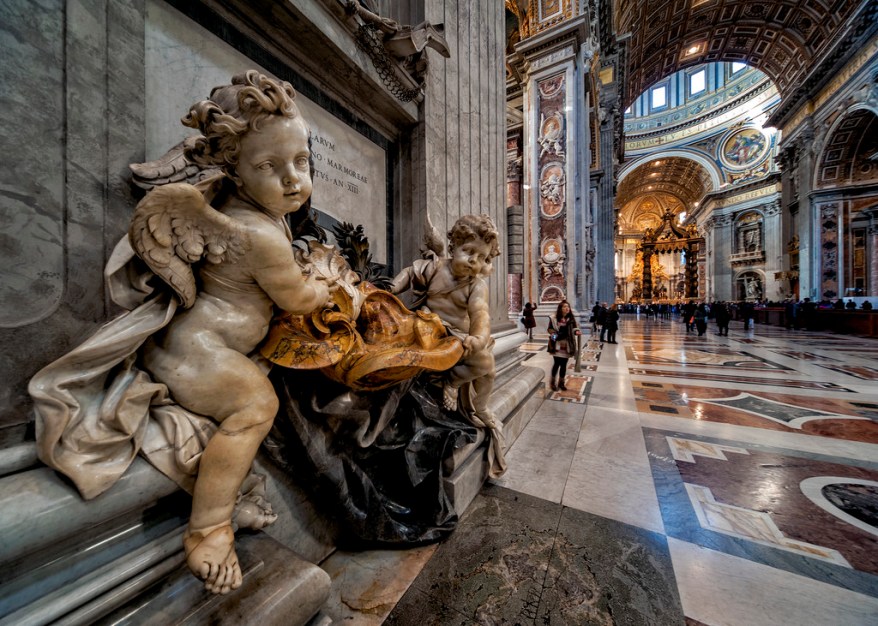 La acquasantiere di San&nbsp;Pietro