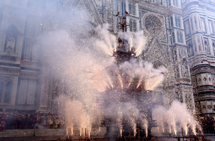 Pasqua: lo Scoppio del Carro a&nbsp;Firenze