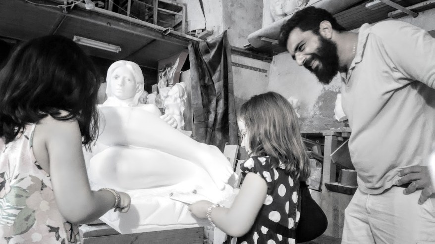 A passeggio fra i laboratori in occasione di Carrara Studi&nbsp;Aperti