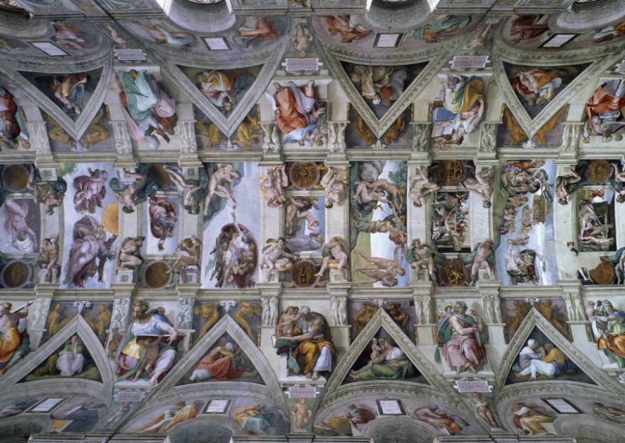 Carta bianca per la Volta della&nbsp;Sistina