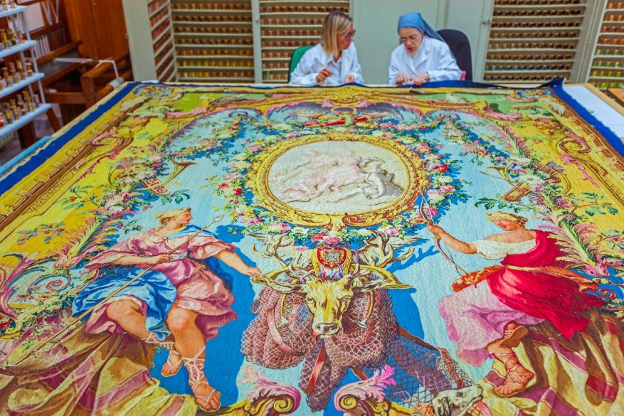 Il Laboratorio di Restauro Arazzi e Tessuti dei Musei&nbsp;Vaticani