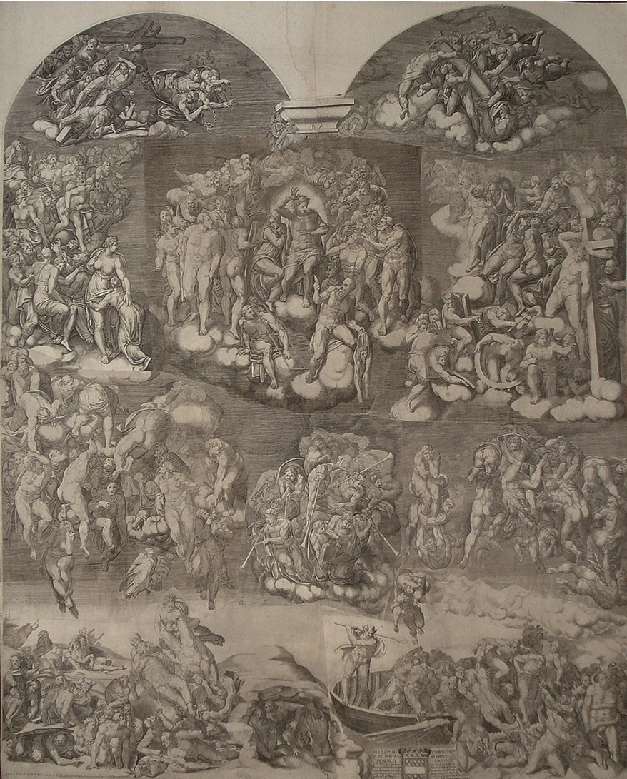 Il Giudizio prima della censura nell’incisione di Giorgio&nbsp;Ghisi