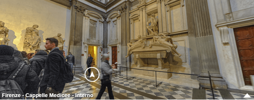 Visita virtuale alle Cappelle Medicee
