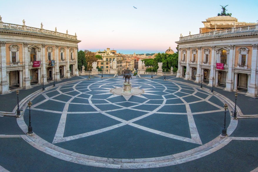 La piazza del&nbsp;Campidoglio