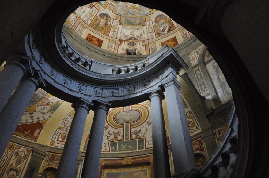 La Scala Regia di Palazzo Farnese a&nbsp;Caprarola