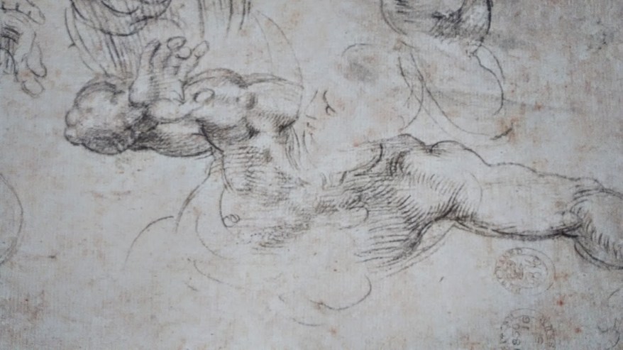 Studio per un angelo del Giudizio&nbsp;Universale