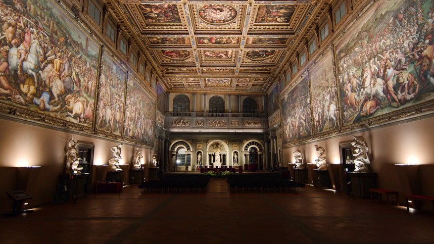 Il Salone dei Cinquecento a Palazzo&nbsp;Vecchio