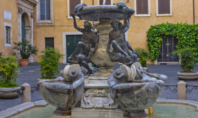 La Fontana delle Tartarughe