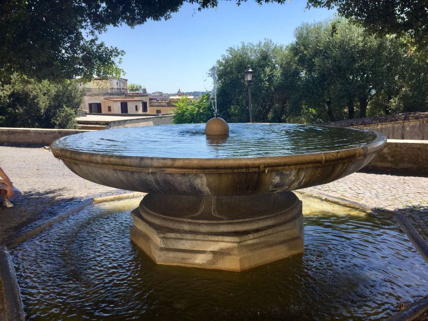 La Fontana della Palla di Cannone a Roma