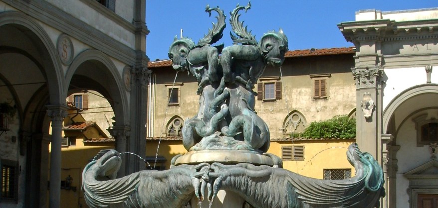 Le Fontane dei Mostri Marini a Firenze