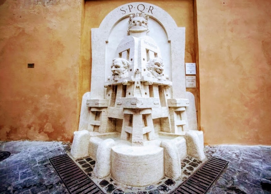 La Fontana degli Artisti di via Margutta