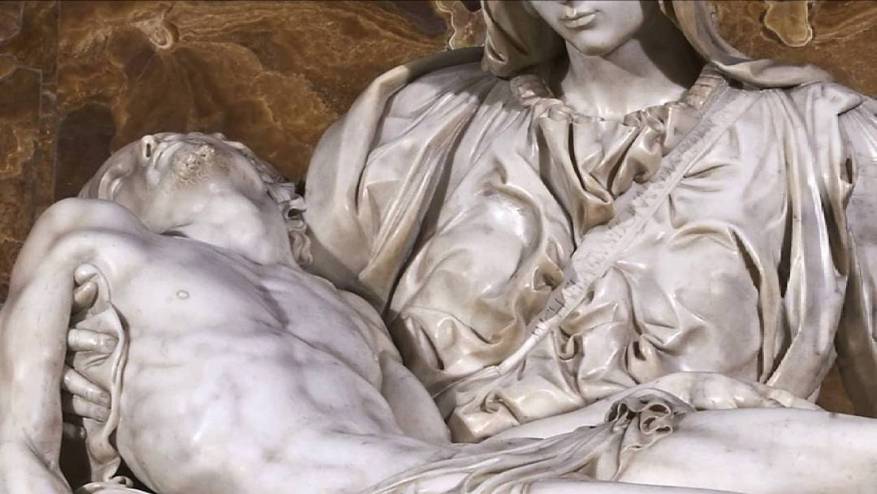 La lucidatura della Pietà&nbsp;Vaticana