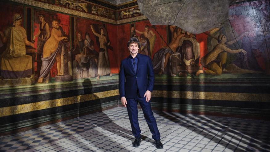 Cambio di programma per Stanotte a: Alberto Angela torna a Pompei