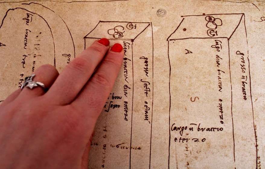 I tre cerchi intrecciati: la mia firma sul&nbsp;marmo