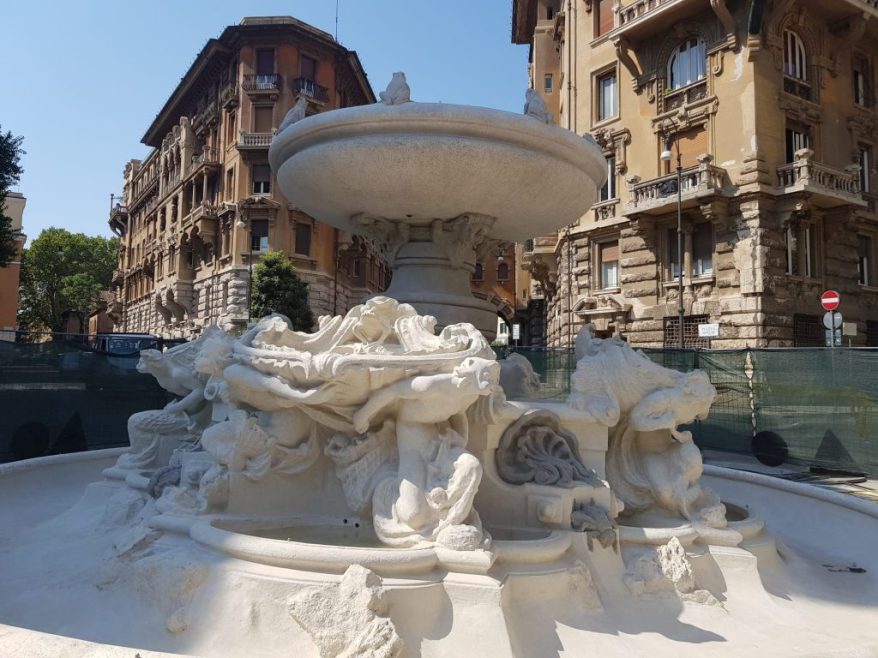 La Fontana delle Rane a Roma