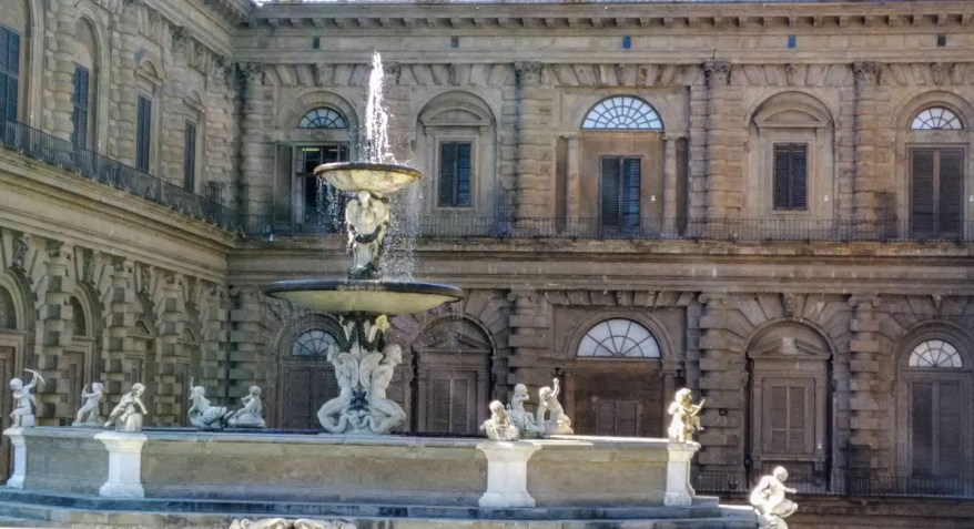 La Fontana del Carciofo a Palazzo Pitti