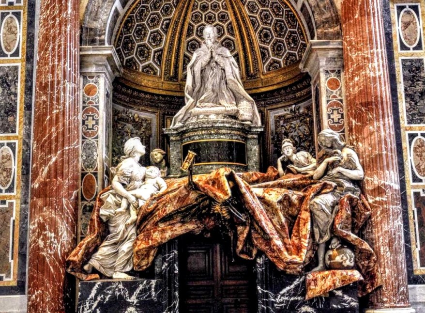 Le tombe monumentali dei papi nella Basilica di San&nbsp;Pietro