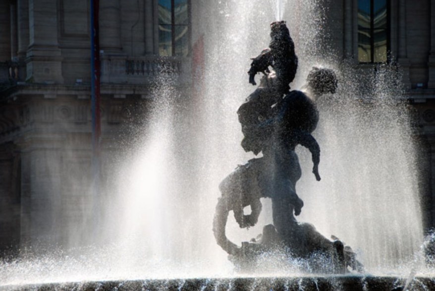 La Fontana delle Naiadi a Roma