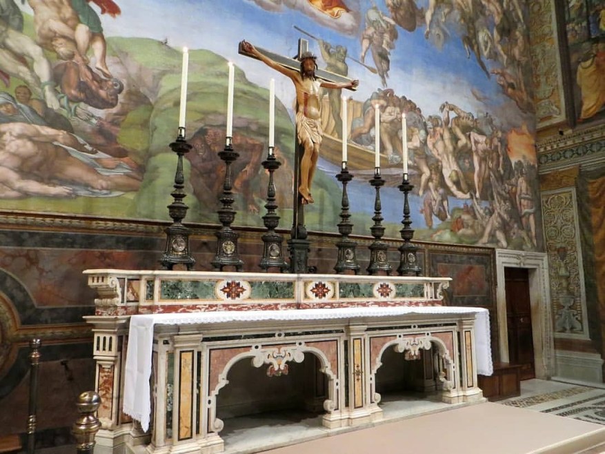 Quando Gandhi visitò la Cappella Sistina