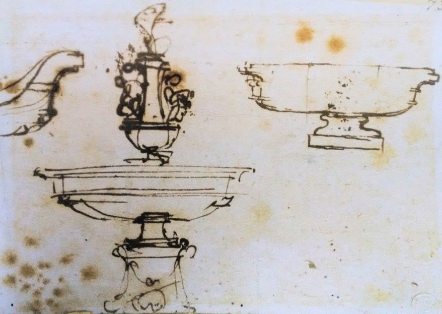 Studi per tre&nbsp;fontane