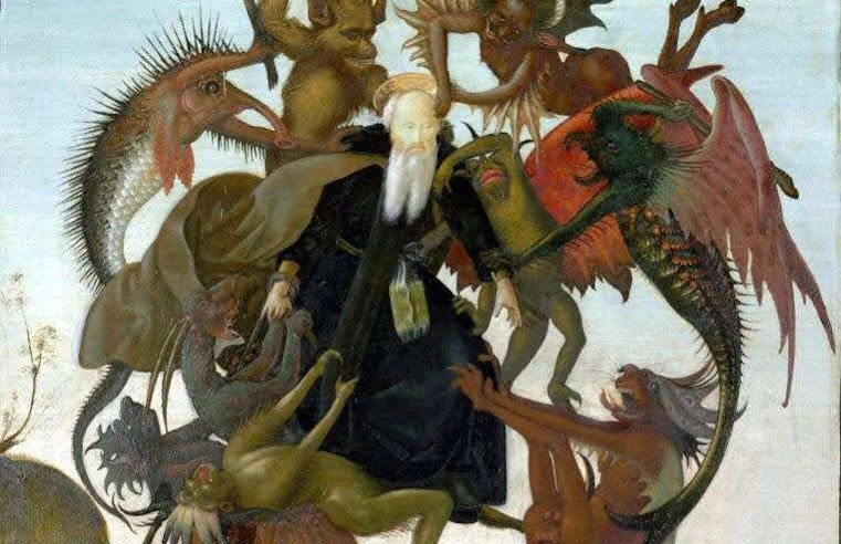 Vi racconto la storia di un’opera giovanile: le tentazioni di Sant’Antonio