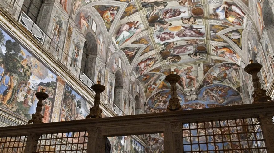 Volta della Sistina: ecco quanto in realtà rimasero gli&nbsp;aiuti