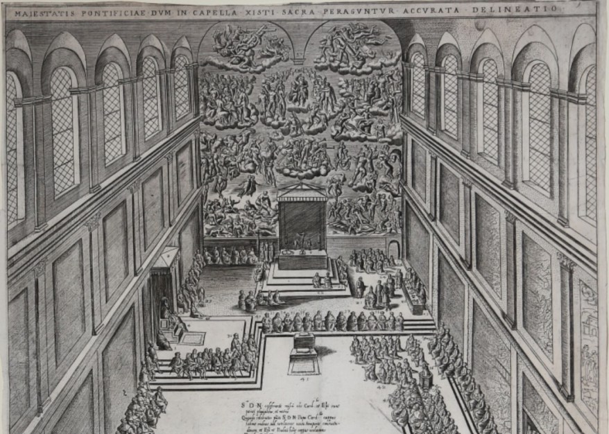 La Cappella Sistina nel 1582