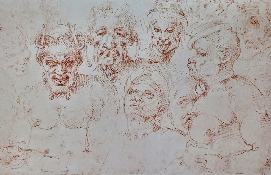 Le teste di satiri e&nbsp;folli