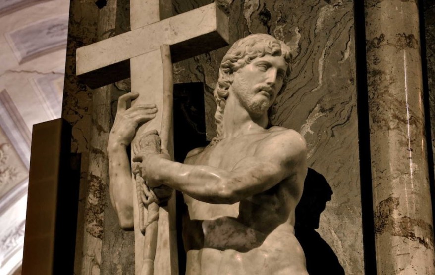 Il Cristo con la barba scolpita da un&nbsp;bambino