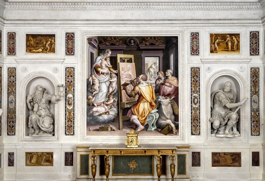 Cappella di San Luca o dei Pittori: terminato il restauro nella Santissima Annunziata