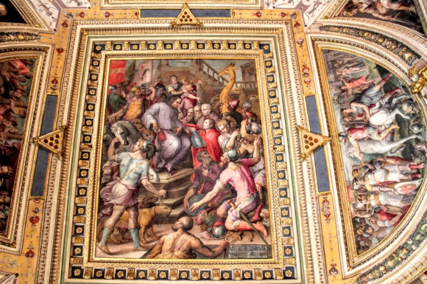 L’affresco di Lorenzo il Magnifico e la storia della giraffa