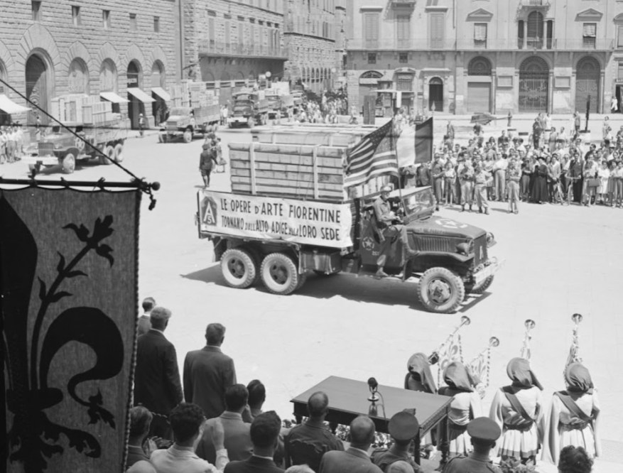 22 luglio 1945: la restituzione dei capolavori a Firenze