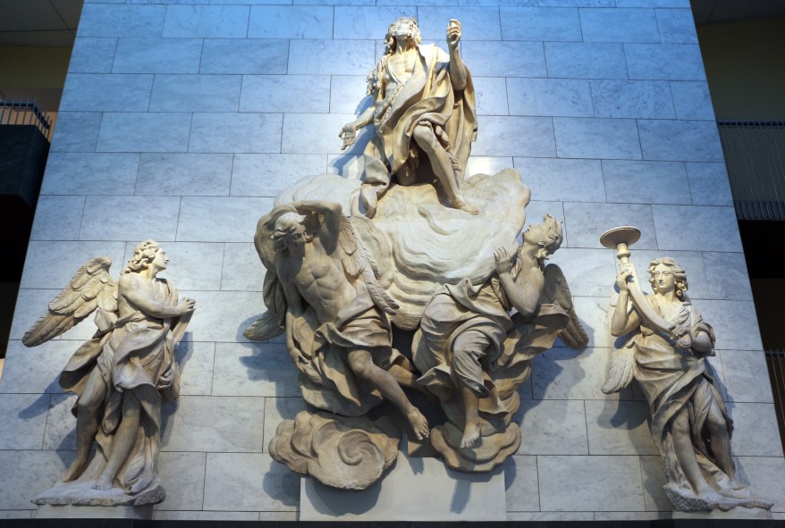 San Giovanni Battista innalzato al cielo, Girolamo Ticciati