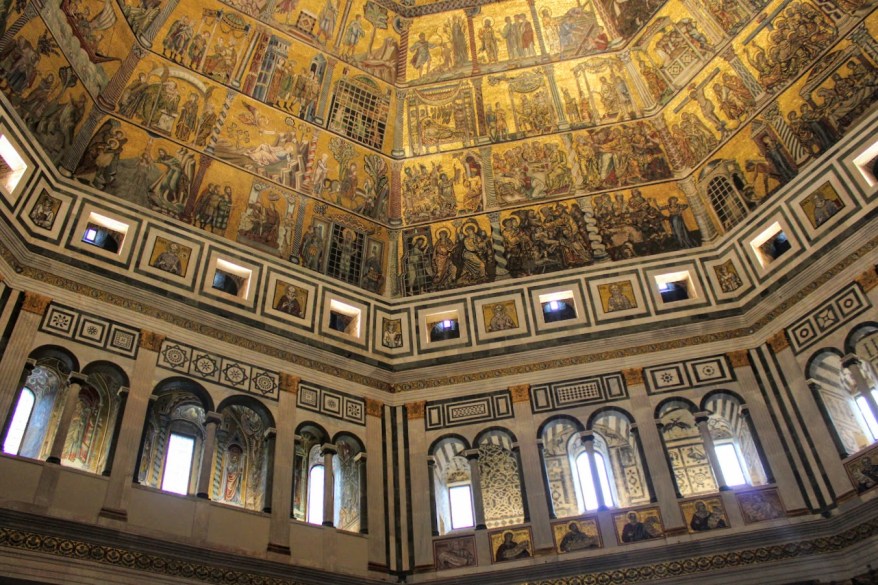 Concluso il restauro delle otto pareti del Battistero di Firenze