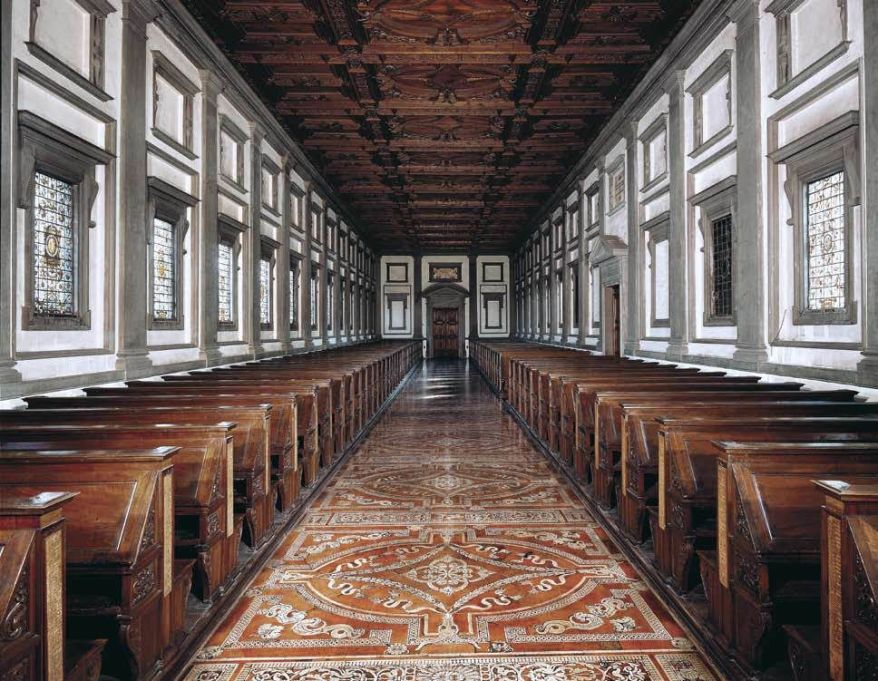 Ecco chi realizzò materialmente i banchi di lettura della Biblioteca Medicea&nbsp;Laurenziana