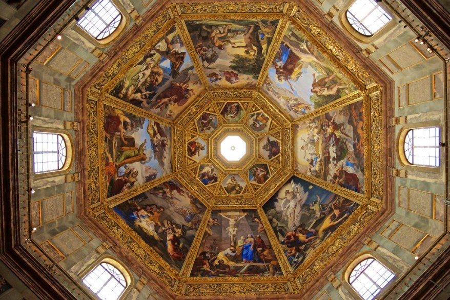 Cappella dei Principi: gli affreschi della&nbsp;cupola