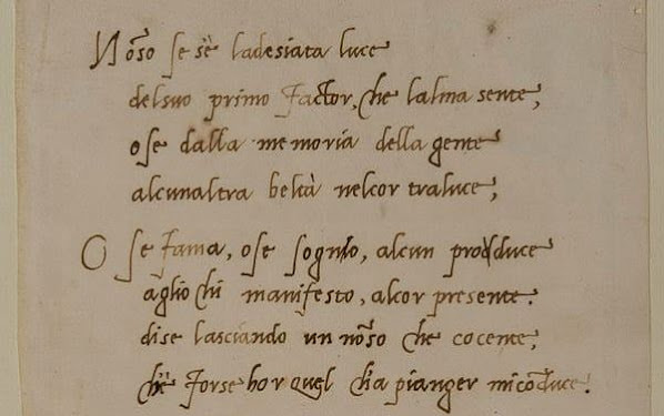 Non so se s’è la desïata luce